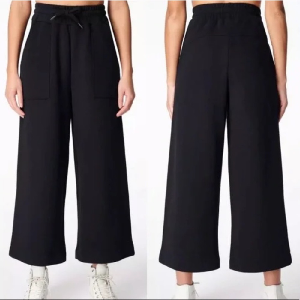 NWT! Sweaty Betty Sweat Wide Leg Culotte Pants size XS